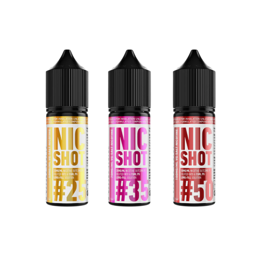 25mg Vape Creations – Longfill Nic Shot – Saltnic (15ml)