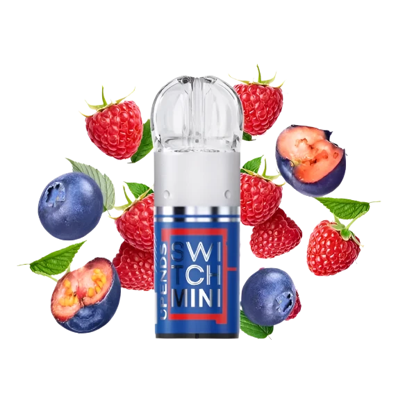 Raspberry Lemon Upends Switch Mini Replacement Pod 2500 Puffs  50MG