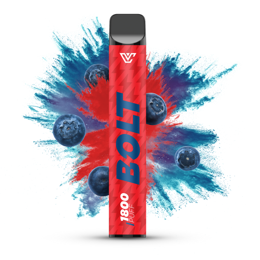 Blue Energy Drink BOLT 1800 Disposable 5ml  50MG
