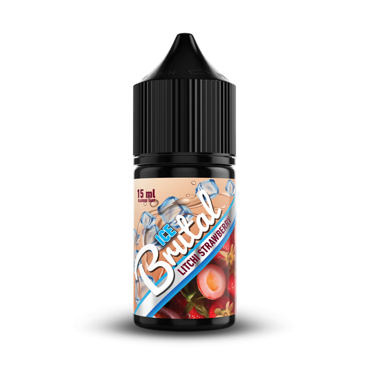 Litchi Strawberry Brutal on Ice Longfill Flavour Shot 15ml