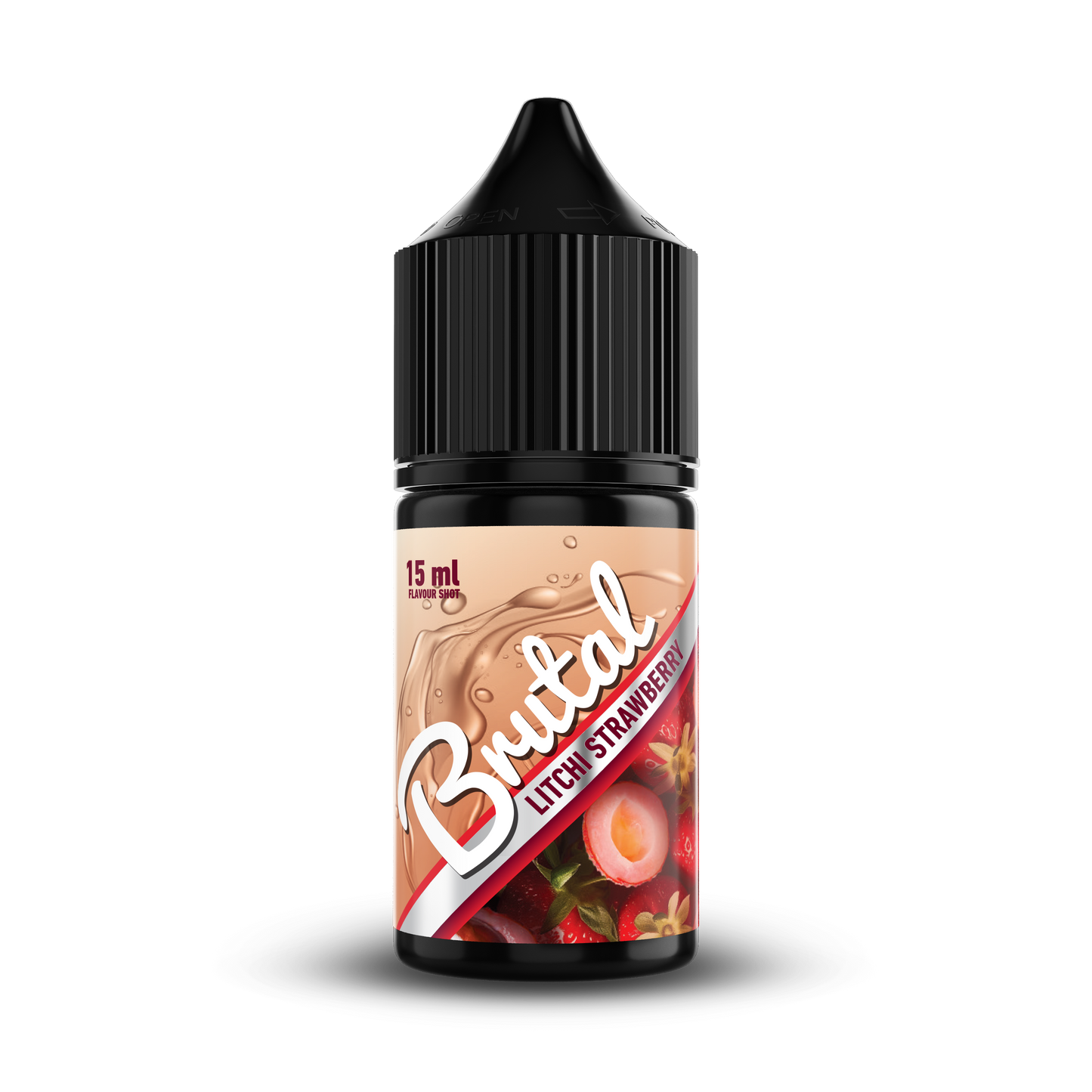 Litchi Strawberry Brutal Longfill Flavour Shot 15ml