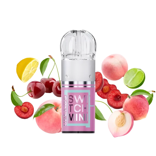 Cherry Peach Lemonade Upends Switch Mini Replacement Pod 2500 Puffs  50MG