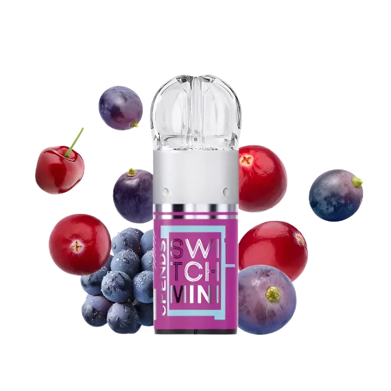 Cranberry Grape Upends Switch Mini Replacement Pod 2500 Puffs  50MG