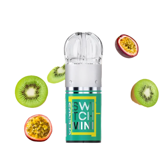 Kiwi Passionfruit Guava Upends Switch Mini Replacement Pod 2500 Puffs  50MG