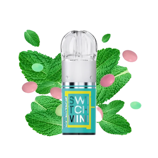 Mentos Mint Upends Switch Mini Replacement Pod 2500 Puffs  50MG
