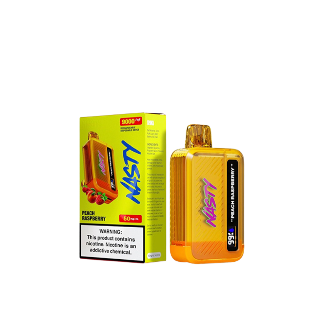 Peach Raspberry Nasty Bar 9000 puff