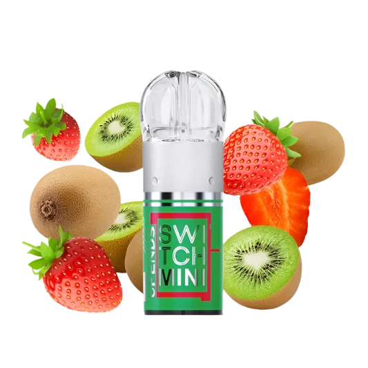 Strawberry Kiwi Upends Switch Mini Replacement Pod 2500 Puffs  50MG