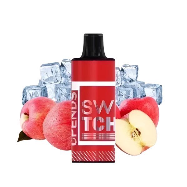 Apple Ice Upends Switch Replacement Pod 4500 Puffs  50MG