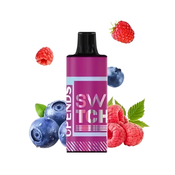 Blueberry Raspberry Upends Switch Replacement Pod 4500 Puffs  50MG