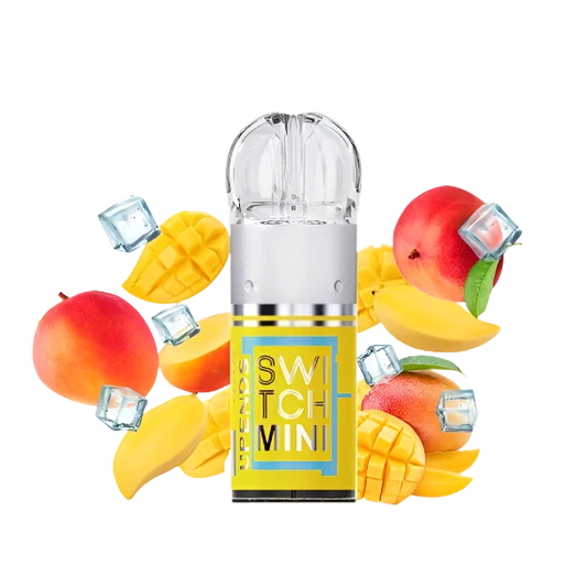 Mango Ice Upends Switch Mini Replacement Pod 2500 Puffs  50MG