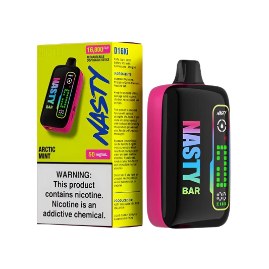 Arctic Mint Nasty Bar 16000 Puffs