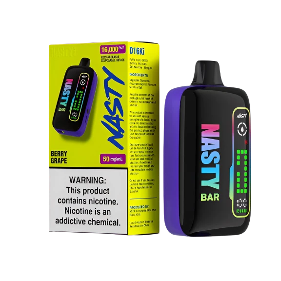 Berry Grape Nasty Bar 16000 Puffs
