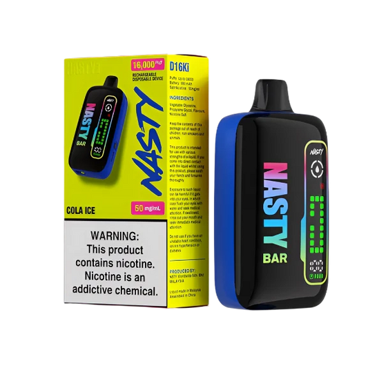 Cola Ice Nasty Bar 16000 Puffs
