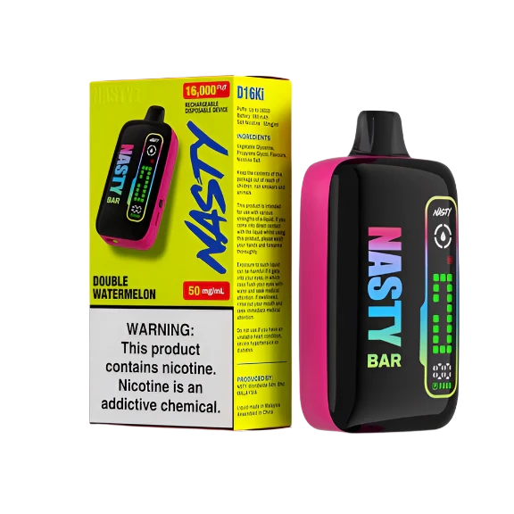 Double Watermelon Nasty Bar 16000 Puffs