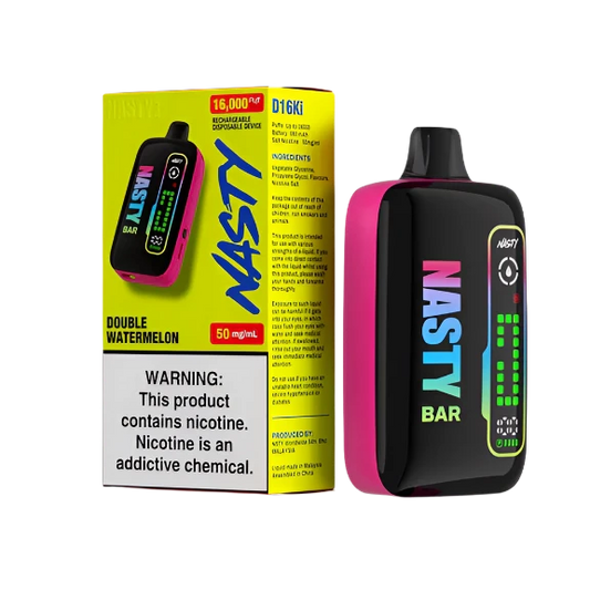 Double Watermelon Nasty Bar 16000 Puffs